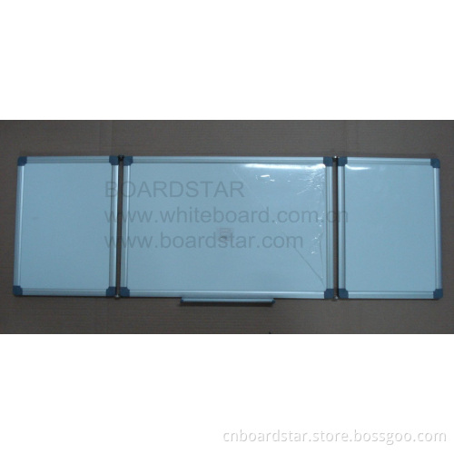 Aluminum Framed Magnetic Folding Writing White Board (BSTFD-A)